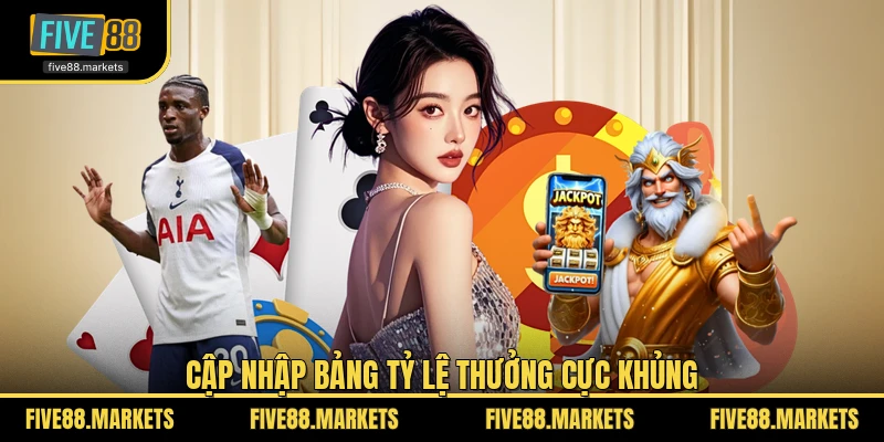 Cập nhập bảng tỷ lệ thưởng cực khủng