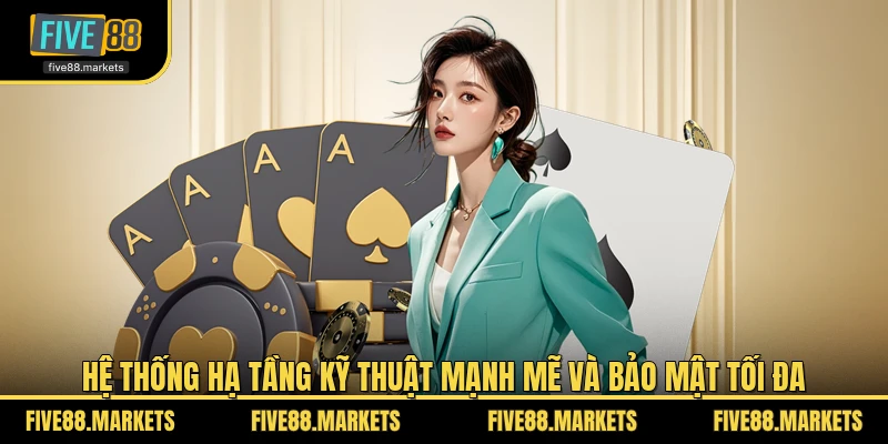 Hệ thống hạ tầng kỹ thuật mạnh mẽ và bảo mật tối đa