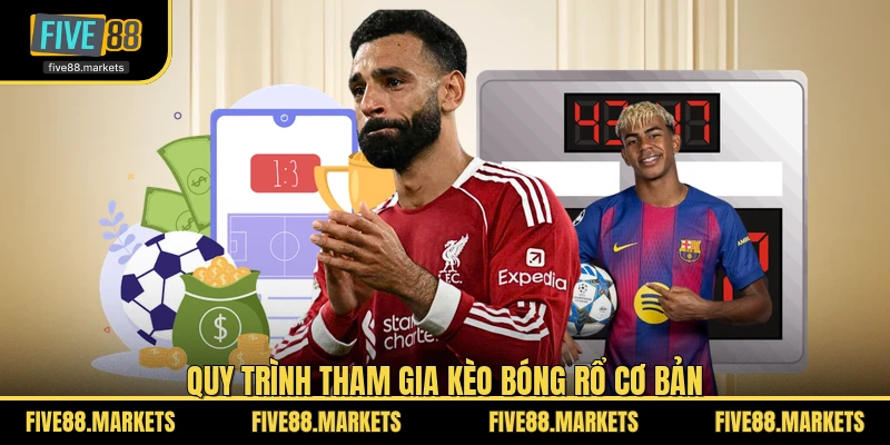 Quy trình tham gia kèo bóng rổ cơ bản